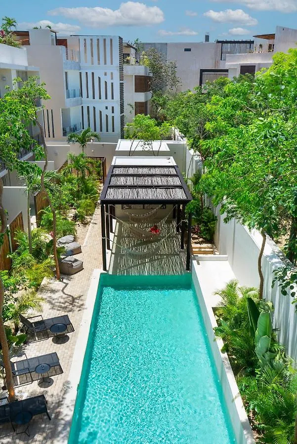 Apartment Studio Wterrace, Hammock, And Pool Access Tulum Mexico
